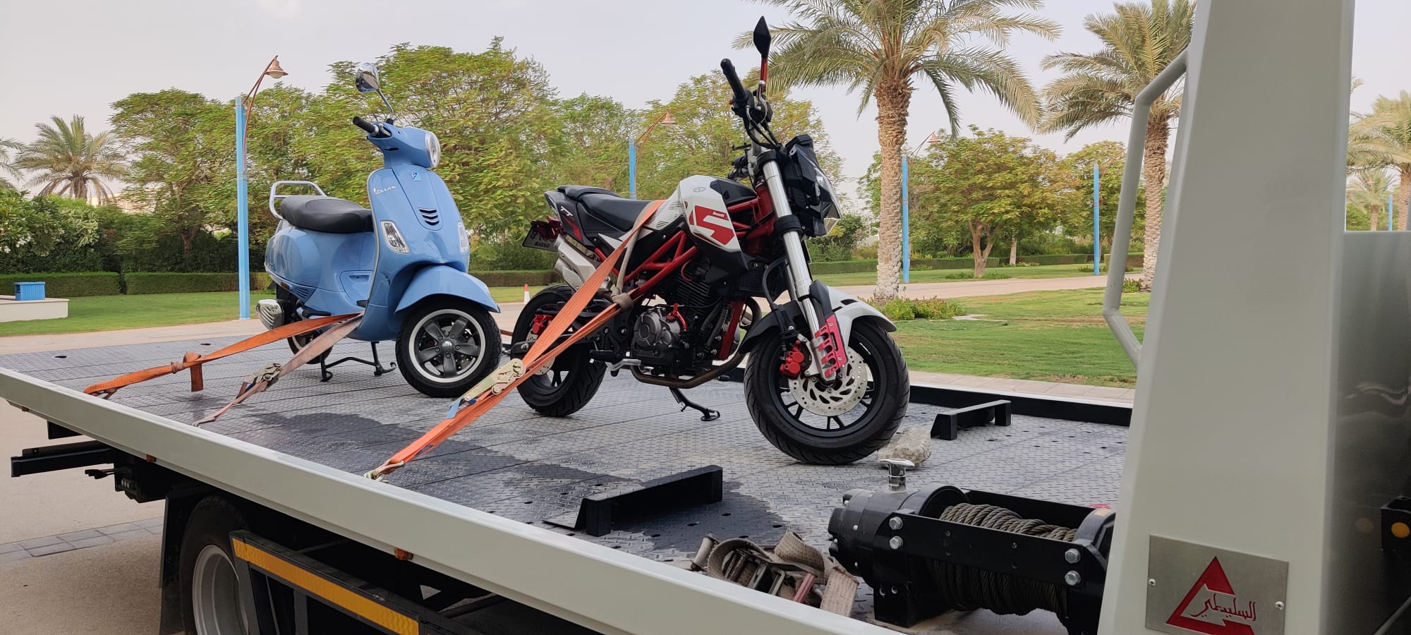 motorcycle towing near me